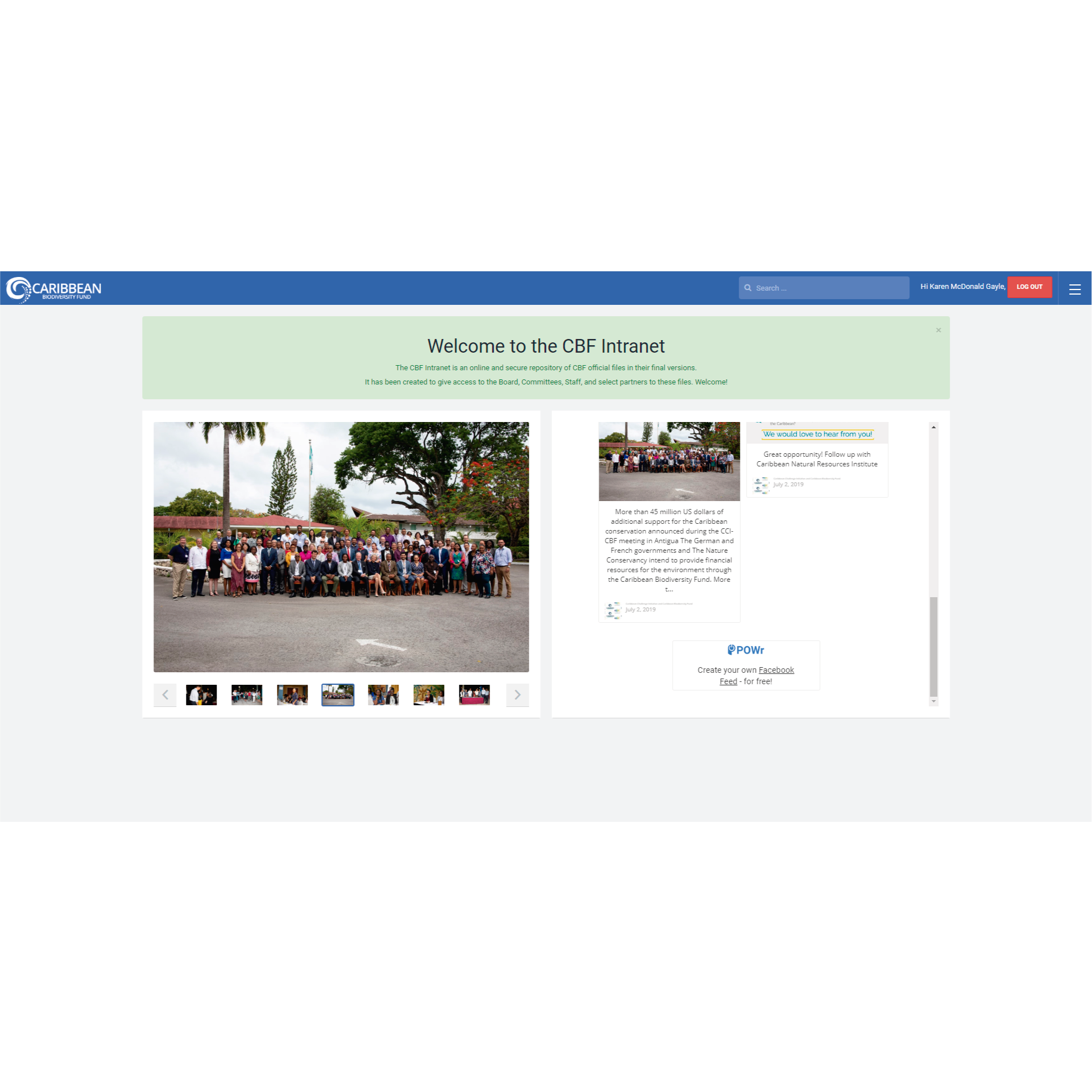 CBF website
