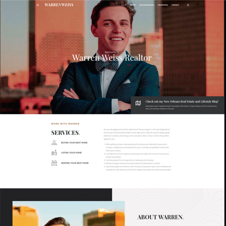 Warren website