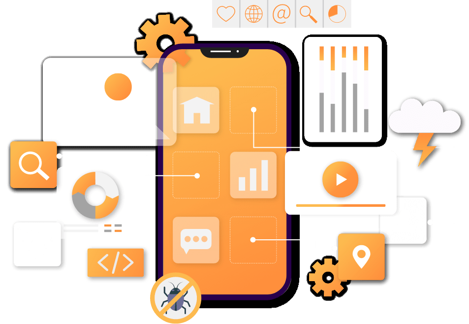 Mobiles with apps