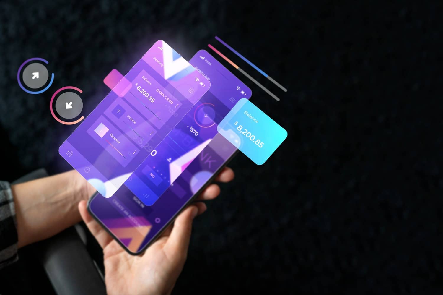 hands holding a cell phone